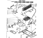 Kenmore 1068609680 unit parts diagram
