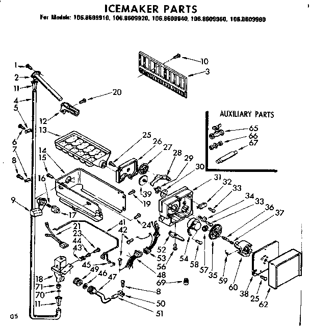 Icemaker parts