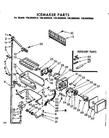 Icemaker parts