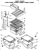 Shelf parts