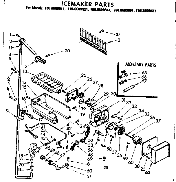 Icemaker parts