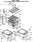 Shelf parts