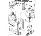 Kenmore 1068610580 air flow and control parts diagram