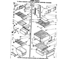 Kenmore 1068610540 liner parts diagram