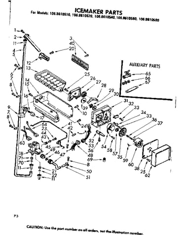 Icemaker parts