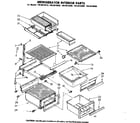 Kenmore 1068610680 interior parts diagram