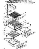 Refrigerator interior parts