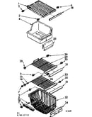 Freezer interior parts