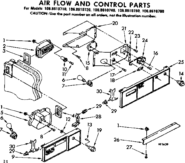 AIR FLOW AND CONTROL PARTS