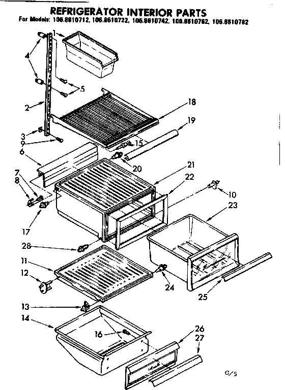 Interior parts