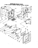 Dispenser front parts