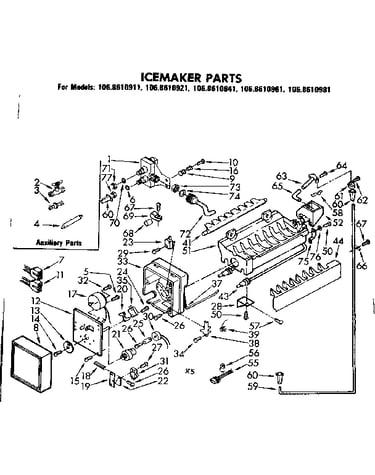 Icemaker parts
