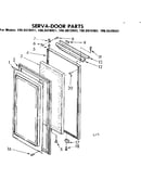 Serva-door parts
