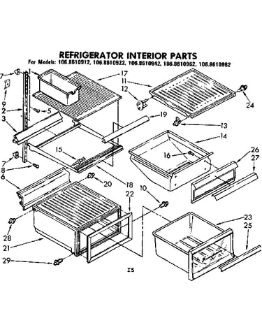 Interior parts