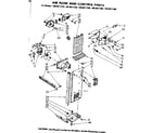 Kenmore 1068611380 air flow and control parts diagram