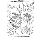Kenmore 1068611440 liner parts diagram