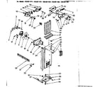 Kenmore 1068611481 air flow & control parts diagram