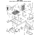 Kenmore 1068611412 unit parts diagram