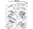Kenmore 1068611560 liner parts diagram