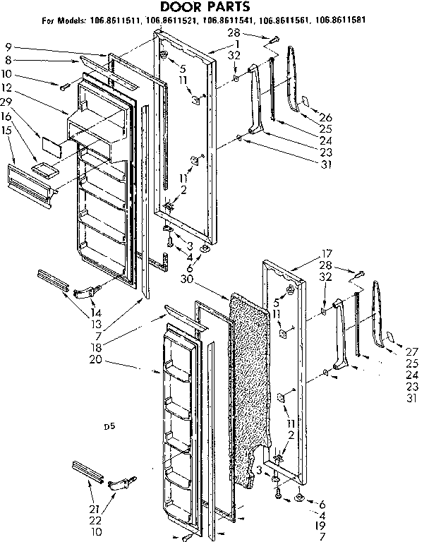 DOOR PARTS