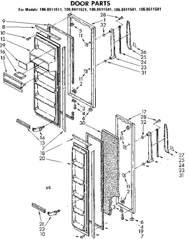 Door parts