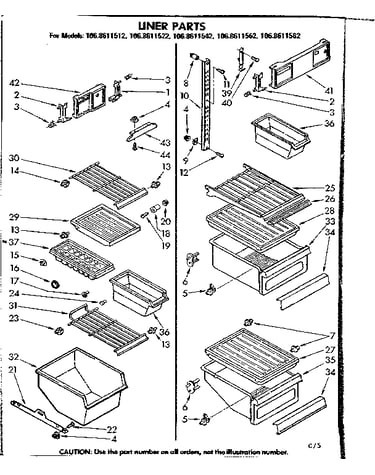Liner parts