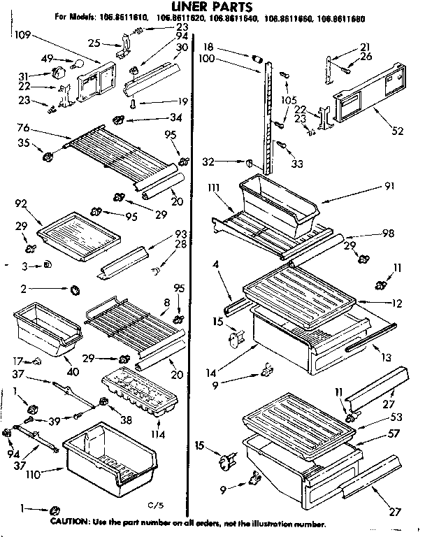 Liner parts