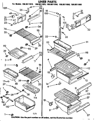 Liner parts
