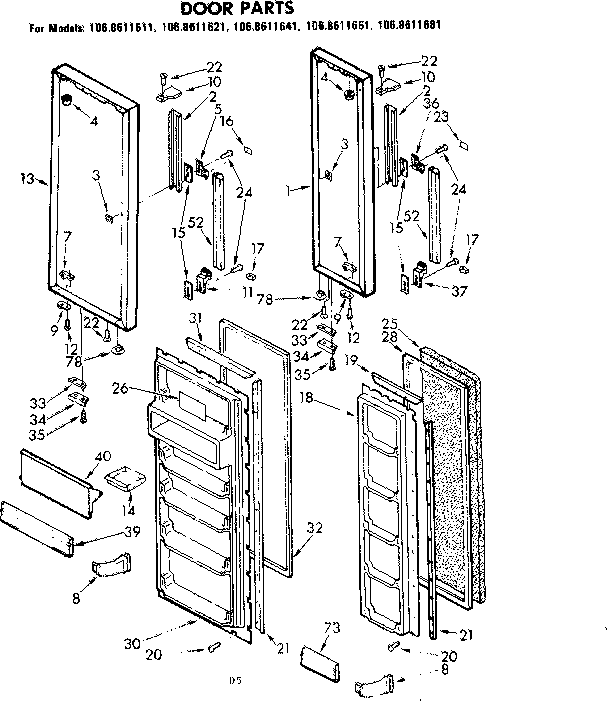 Door parts