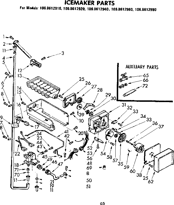 ICEMAKER PARTS