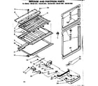 Kenmore 1068612941 breaker and partition parts diagram