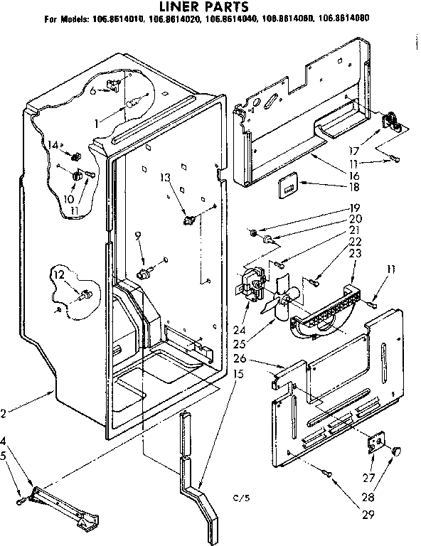 Liner parts