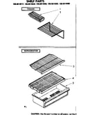 Shelf parts
