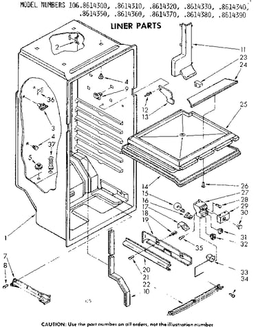Liner parts