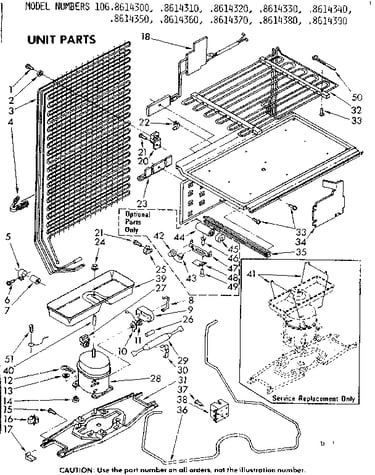 Unit parts