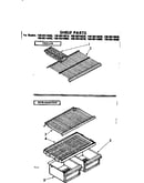 Shelf parts