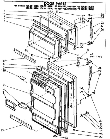 Door parts