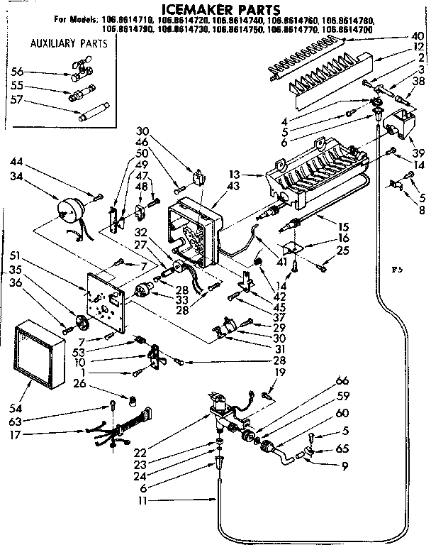 ICEMAKER PARTS