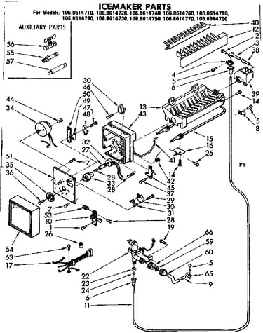 Icemaker parts
