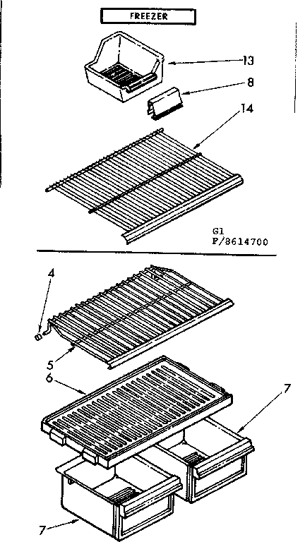 SHELF PARTS