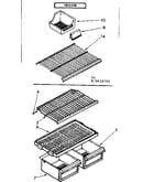 Shelf parts