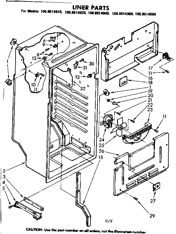 Liner parts