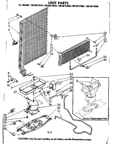 Unit parts
