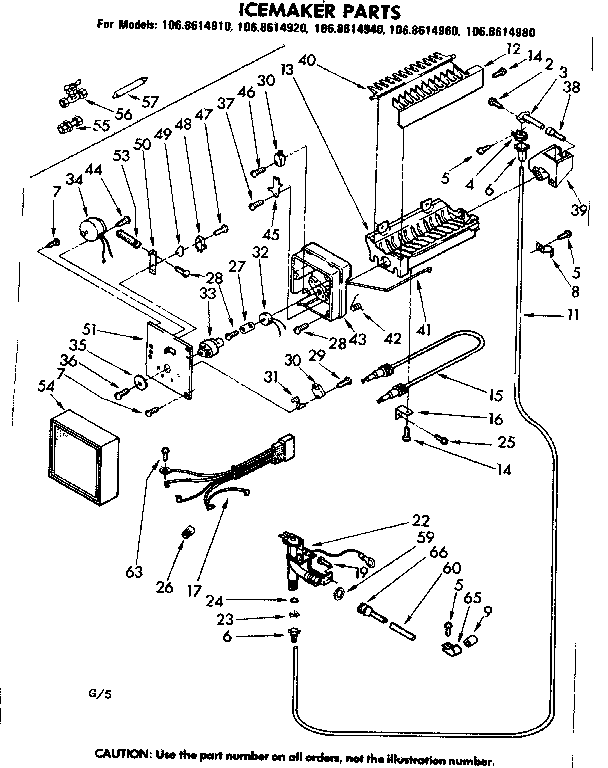 Icemaker parts