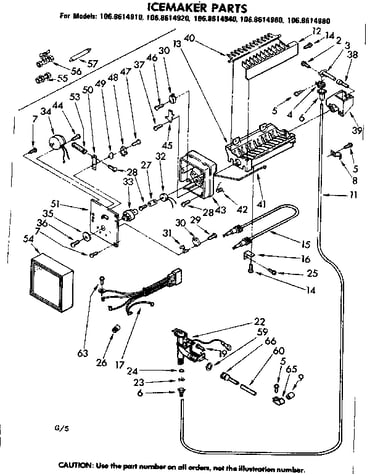 Icemaker parts