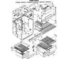 Kenmore 1068615242 liner parts diagram