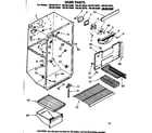 Kenmore 1068615530 liner parts diagram