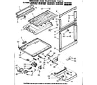 Kenmore 1068615520 breaker and partition parts diagram
