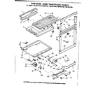 Kenmore 1068615720 breaker and partition parts diagram