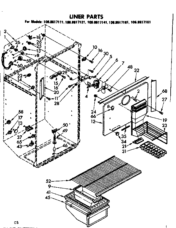 Liner parts